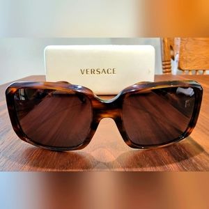 Women's VERSACE Tortoise Shell Shades